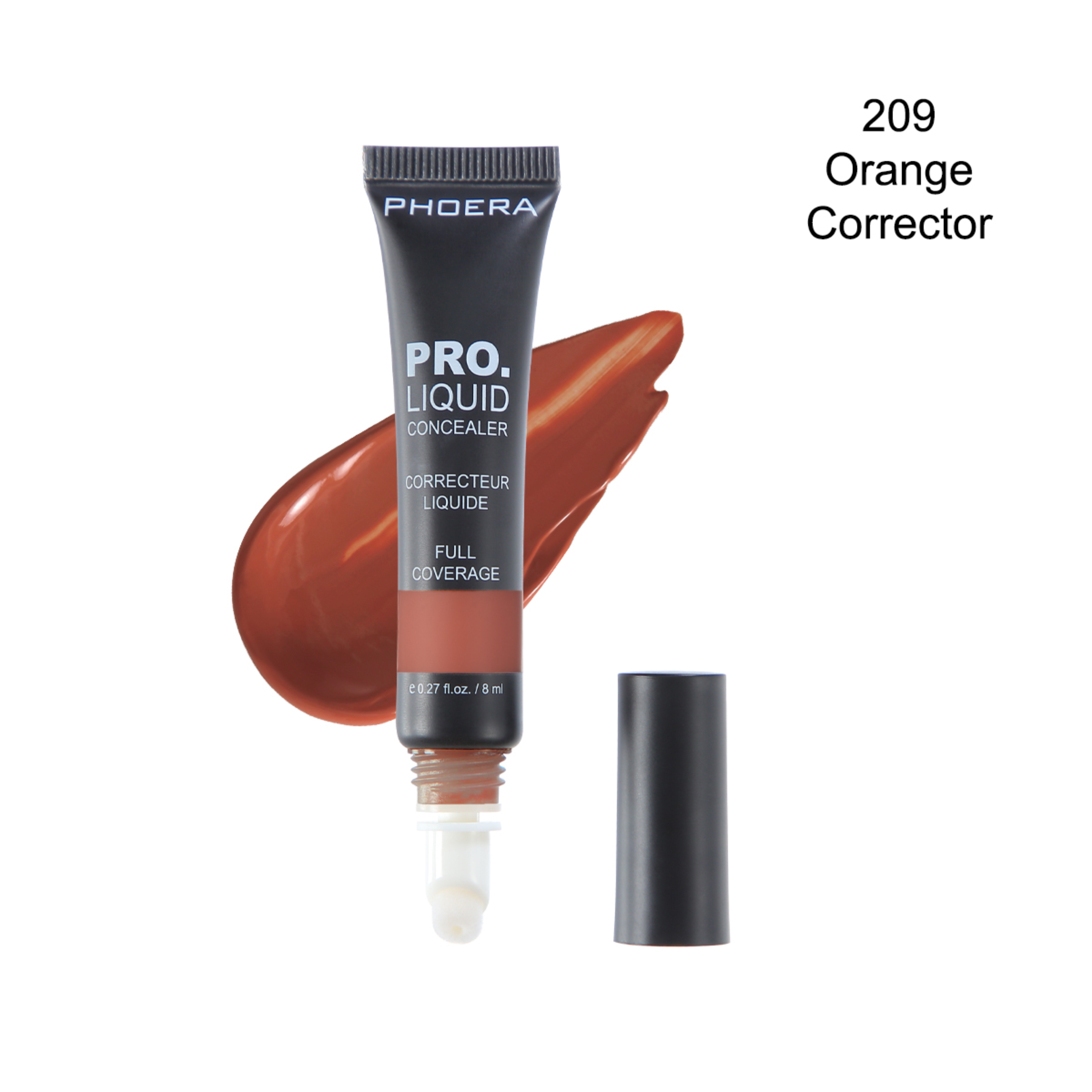 Phoera Full Coverage Concealer 20 G – Hochpigmentiert, Mattierend, Für Dunkle Augenringe & Aknenarben