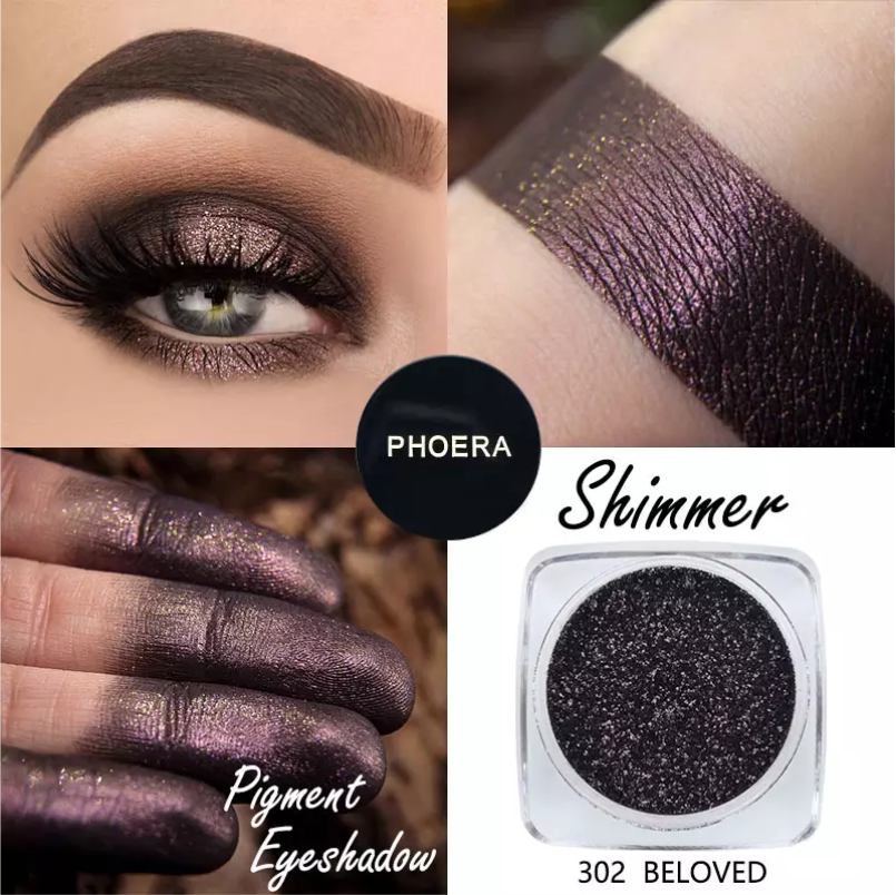 PHOERA Loose Pigment Eyeshadow Single Beauty Eyeshadow