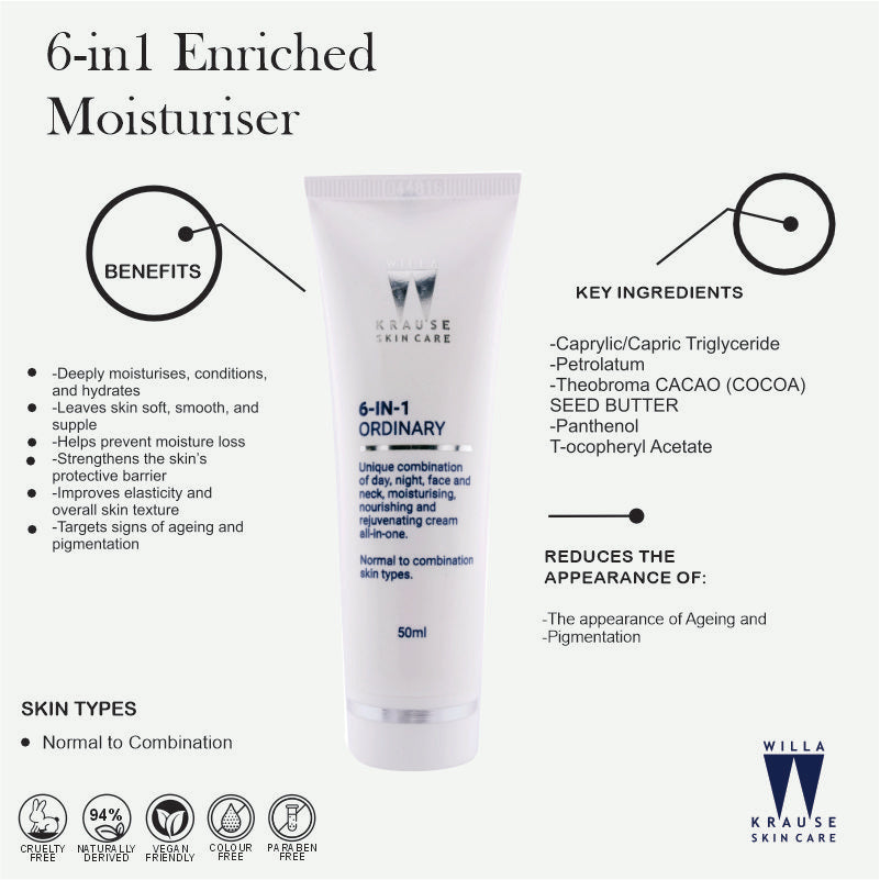 Willa Krause - 6 in 1 Ordinary 50ml