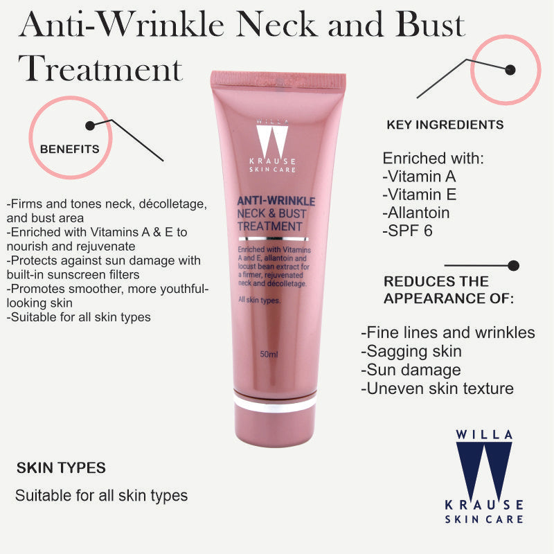 Willa Krause - Anti Wrinkle Neck & Bust Treatment 50ml