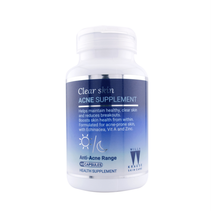 Willa Krause Anti-Acne Clear Skin Acne Supplement – Phoera Cosmetics