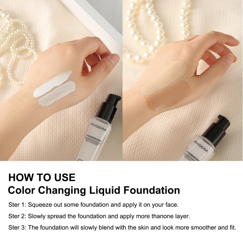 PHOERA Colour Changing Liquid Foundation