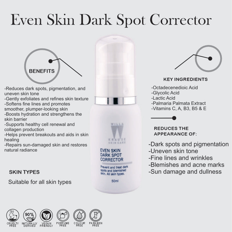 Willa Krause - Even Skin Dark Spot Corrector 50ml