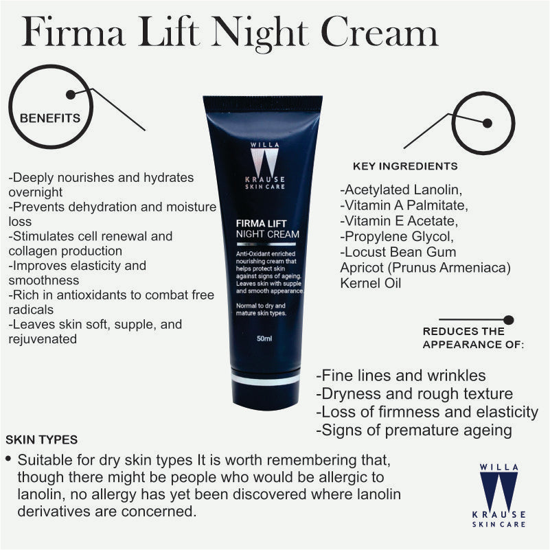 Willa Krause - Firma Lift Night Cream 50ml