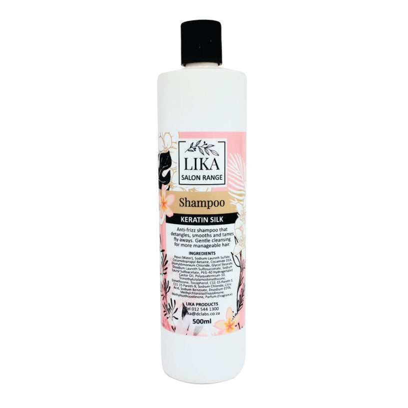 Willa Krause - Lika Salon and Spa Products - Keratin Silk Shampoo and Conditioner combo set