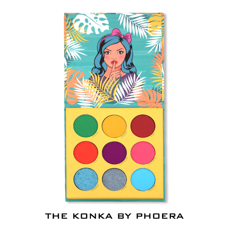 PHOERA Highly Pigmented Eyeshadow X9 Palette