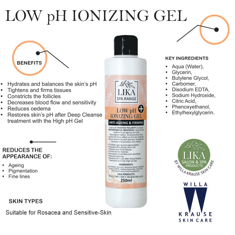 LIKA Low pH Ionizing Gel – Anti-Ageing &amp; Firming Treatment Gel