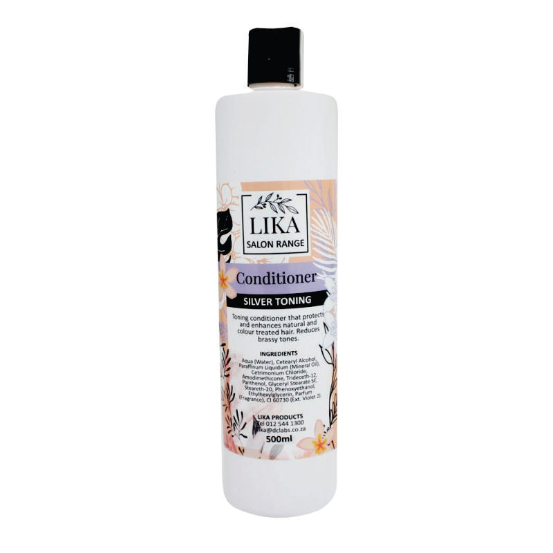 Willa Krause - Lika Salon & Spa Products - Silver Toning Shampoo and Conditioner combo set
