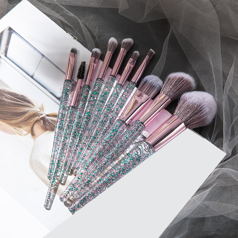 Portable Custom Make-Up Brush Set